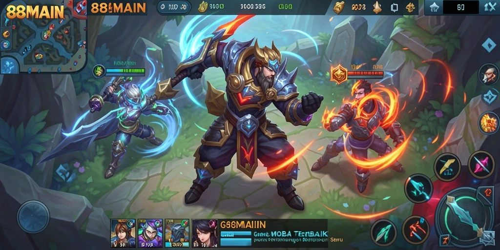 Gameplay seru dan strategi tim di 88MAIN.
