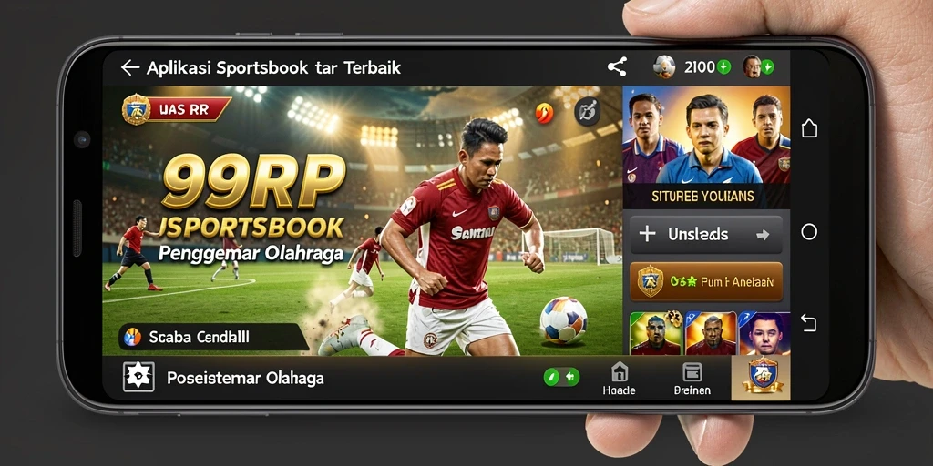 Gameplay seru dari aplikasi Sportsbook 99RP dalam aksi.