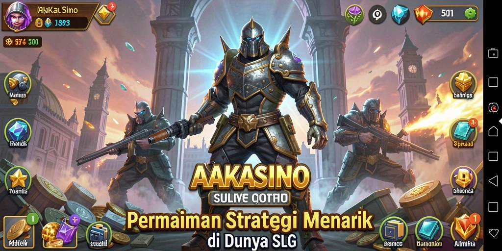 Tampilan menarik dari gameplay AAKASINO yang mendebarkan.