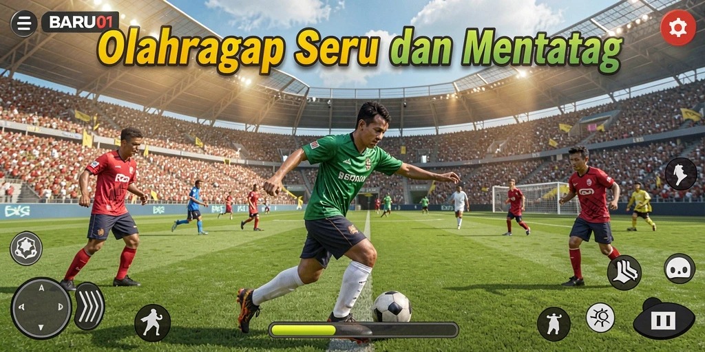 Tampilan menarik dari gameplay BARU01 dengan grafis yang realistis.