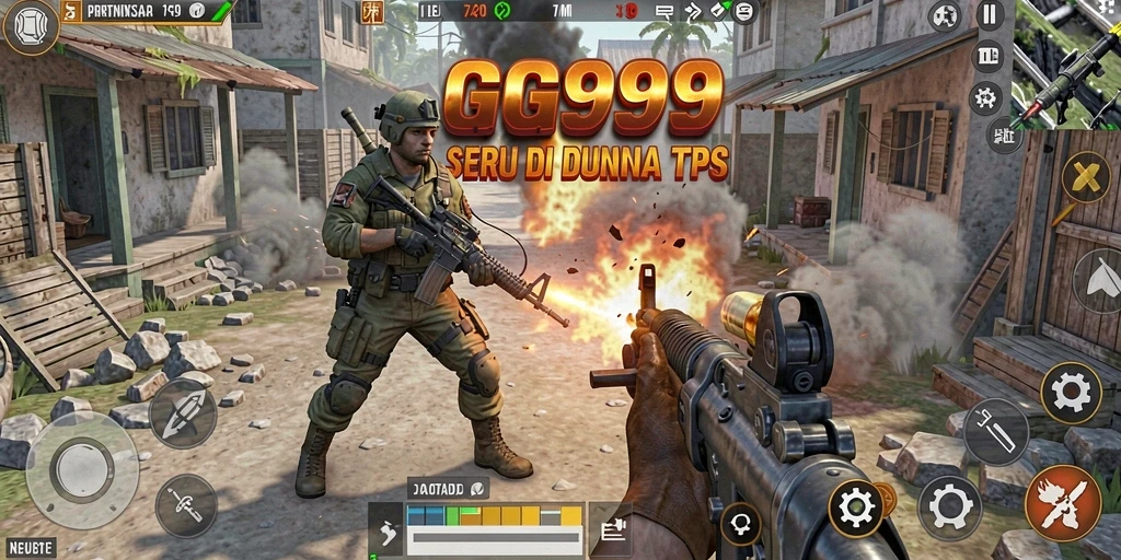 Tampilan seru dari gameplay TPS GG999 yang penuh aksi.