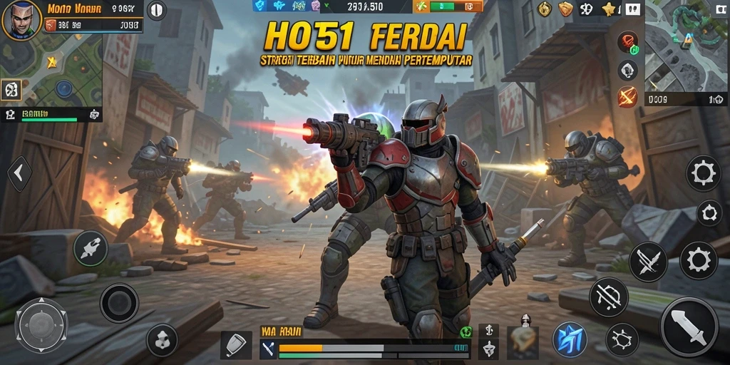 Tampilan menarik dari gameplay HOT51 yang penuh strategi.