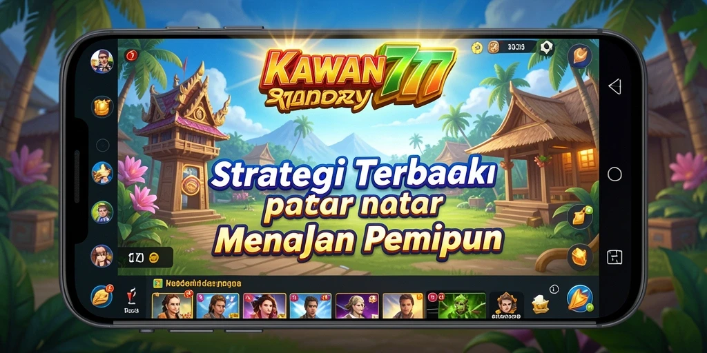 Tangkapan layar menampilkan pertempuran intens dalam KAWAN777 dengan strategi yang mendalam.