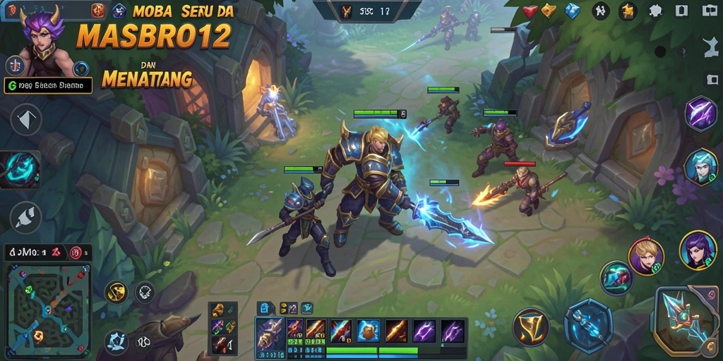 Tampilan gameplay seru dan menantang dari MASBRO12.