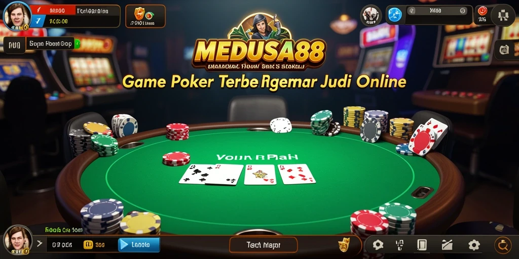 Tampilan gameplay menarik dan interaktif dari MEDUSA88.