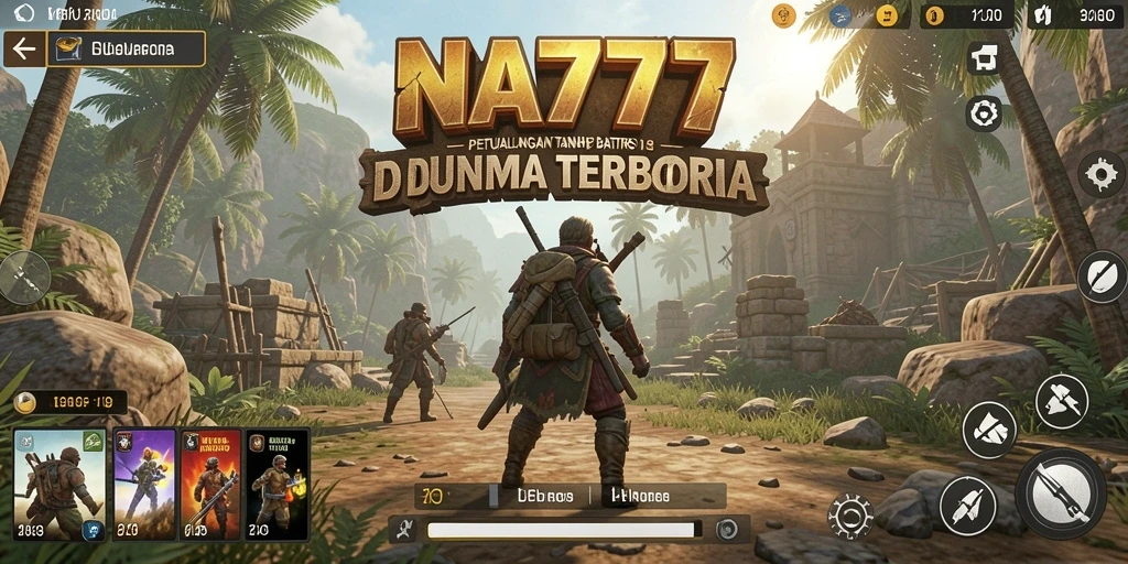 Tampilan gameplay Open World yang menakjubkan dari NA777.