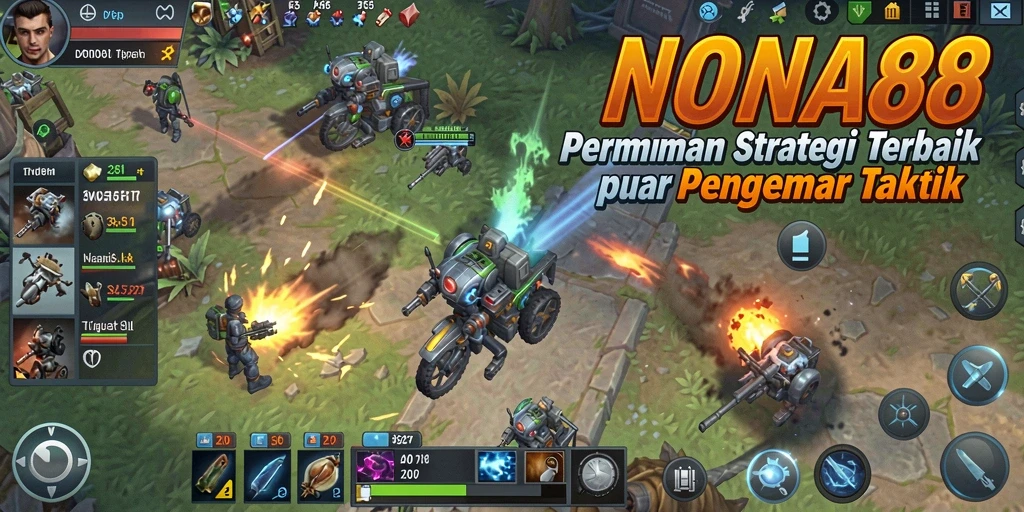 Tampilan menarik dari gameplay Strategi NONA88 yang mendebarkan.