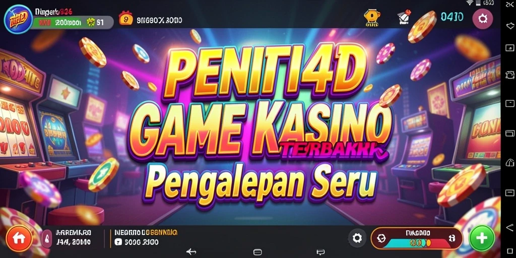 Screenshot yang menunjukkan gameplay seru di PENITI4D.