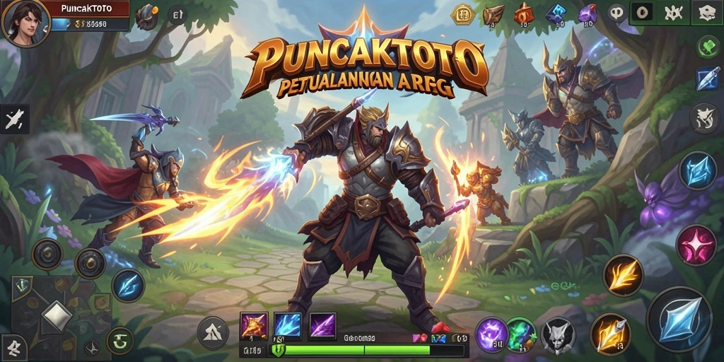 Gameplay seru di dunia fantasi PUNCAKTOTO