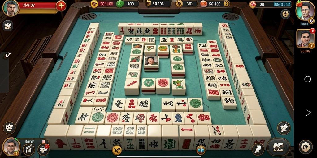 Tampilan gameplay seru dari permainan Mahjong SIAP108.