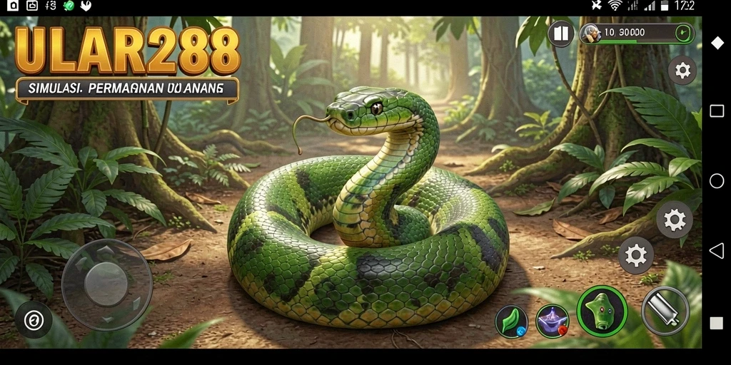 Tampilan gameplay <strong>ULAR288</strong> yang mengasyikkan dan interaktif.